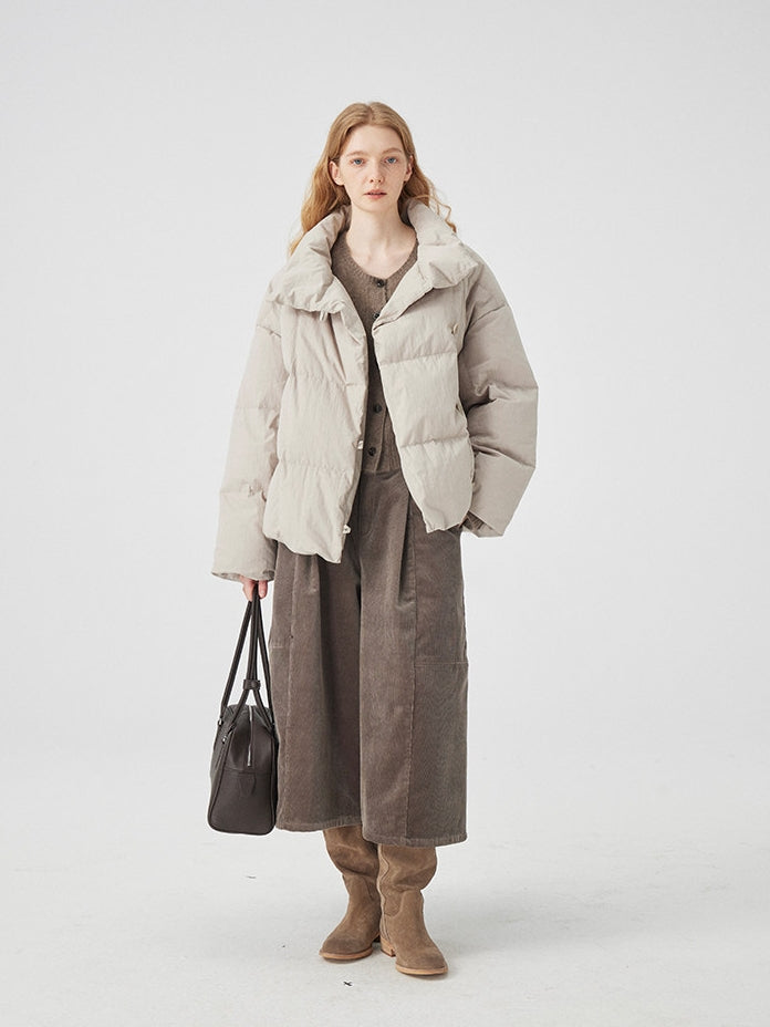 Corduroy Wide Cropped Pants_BDHL8116