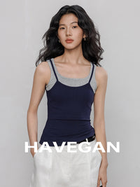 Faux Two-Piece Tops_BDHL7235