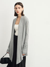 Loose Style Mid-Length Cardigan_BDHL6622