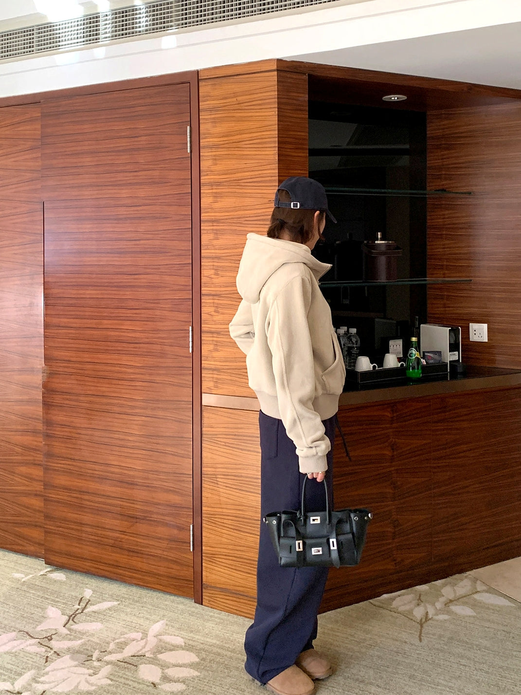 Hooded Thick Short Jacket_BDHL8127