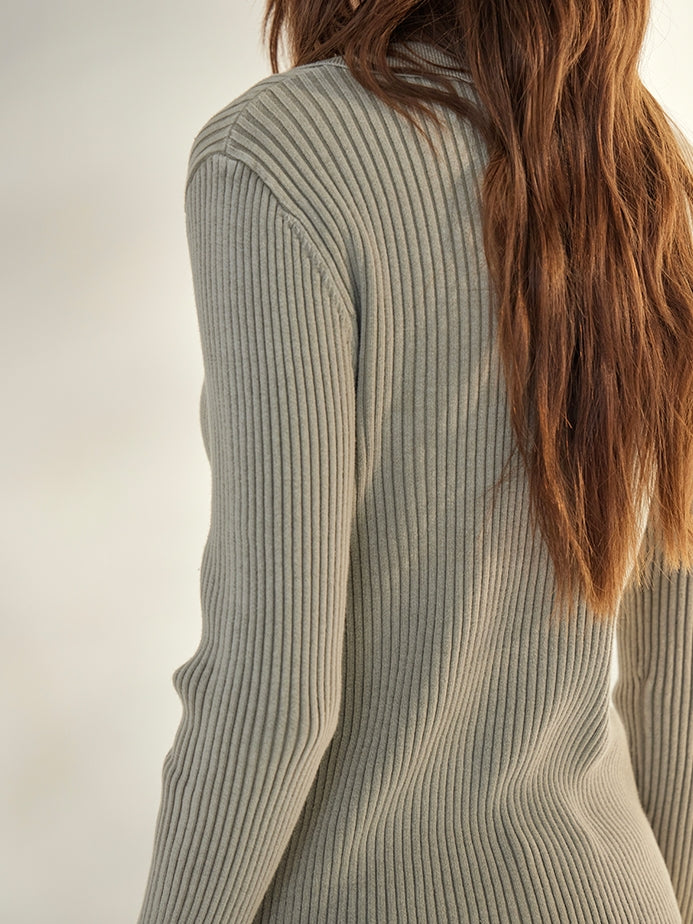 Lapel Knit Cardigan Jacket_BDHL7668