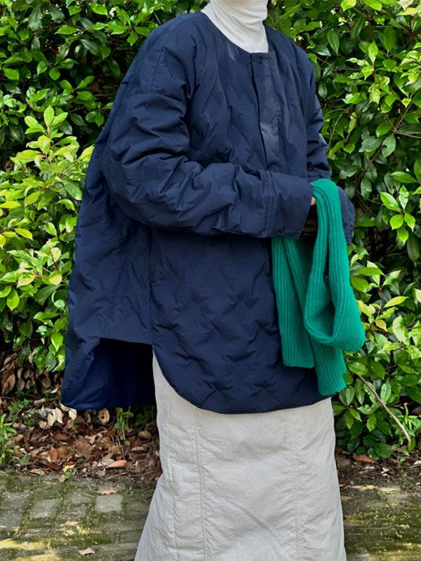 圓領套頭羽絨外套_BDHL8134