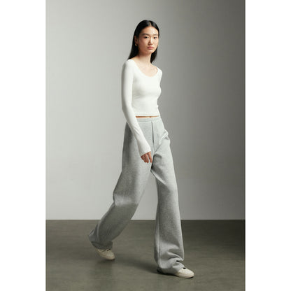 High Waist Wide Leg Pants_BDHL5815 - HELROUS