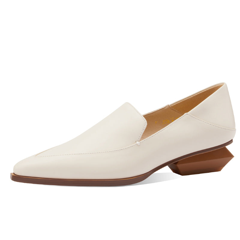 Retro Medium Heel Shoes_BDHL7838