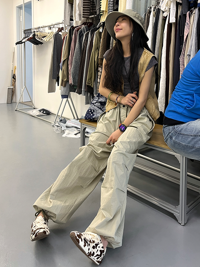 Drawstring Wide-Leg Pants_BDHL7274