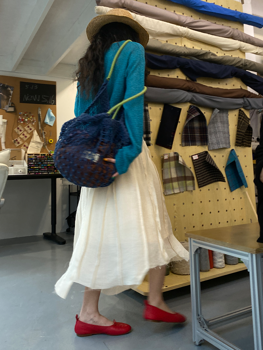 Splicing Draped A-Line Skirt_BDHL7542