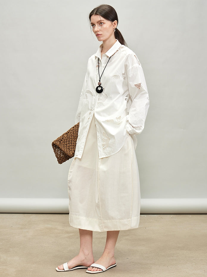 3D Shape Bud Skirt_BDHL7332