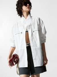 Design Collar Long-Sleeved Shirt_BDHL7003