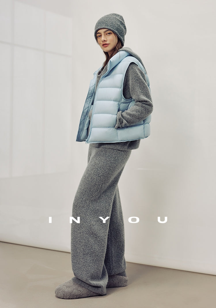 Stand-Collar Down Vest_BDHL7987