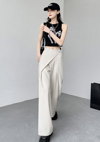 Two-Piece Straight Mop Pants_BDHL7226