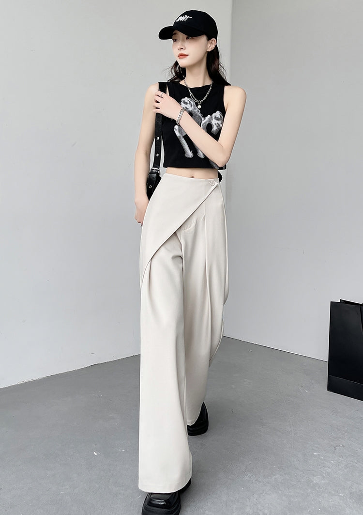 Two-Piece Straight Mop Pants_BDHL7226