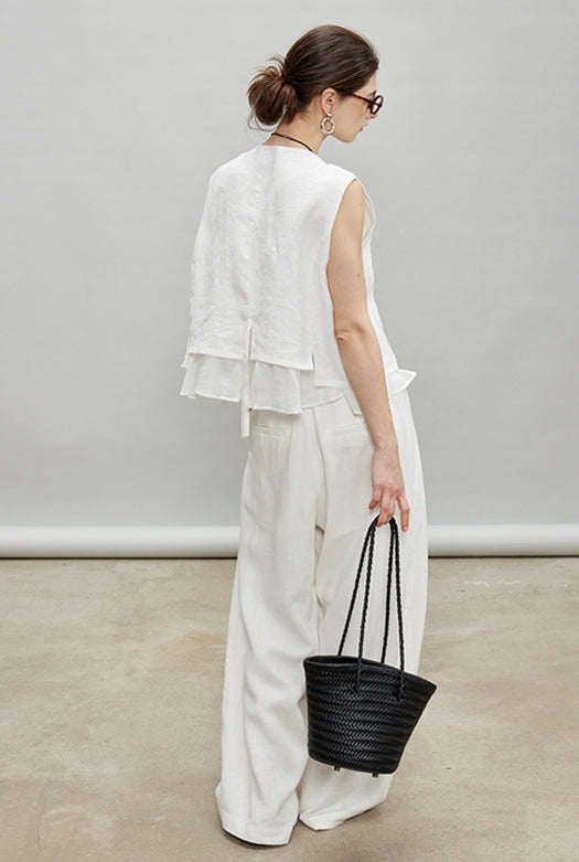 Fake Two-Piece Short Vest_BDHL7189