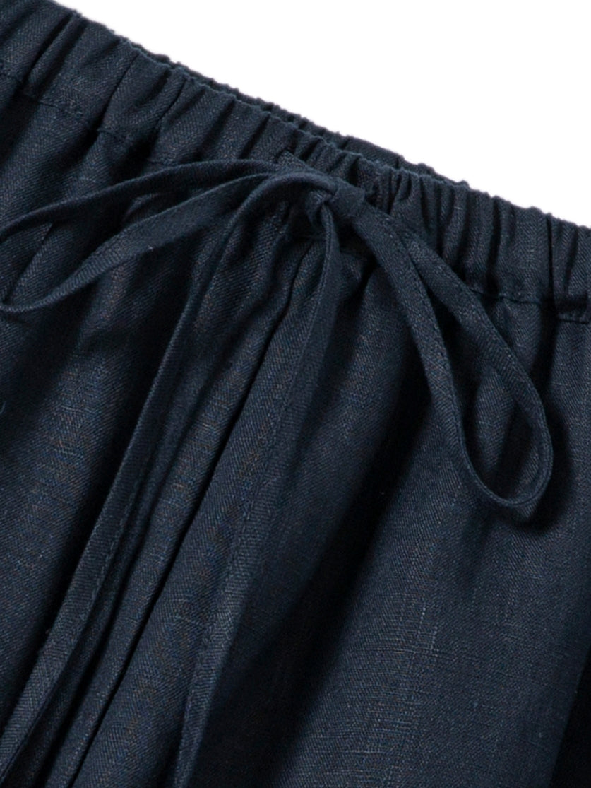 Fringed Vest Or Straight Short Pants_BDHL7620