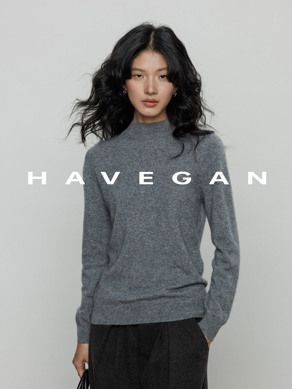 半高領針織上衣_BDHL7885