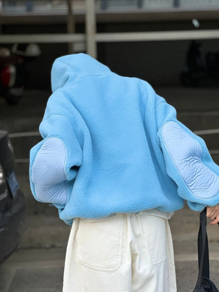 Thick Silhouette Hooded Fleece_BDHL7775