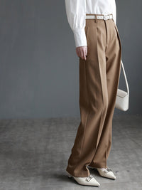 High Mop Straight Pants_BDHL7018