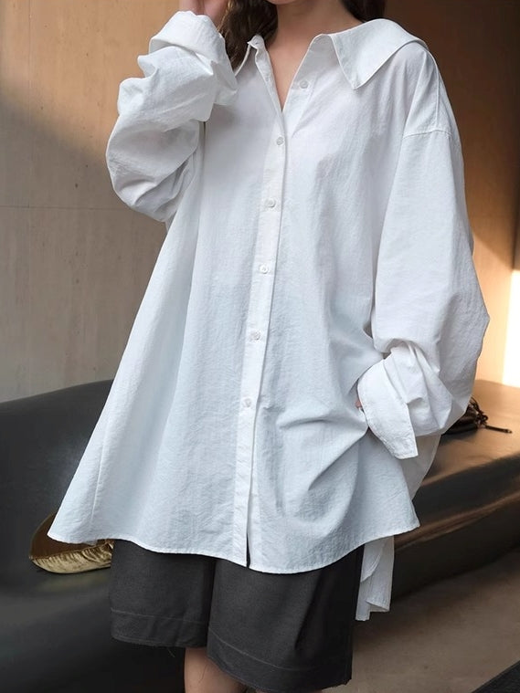 寬鬆後領襯衫_BDHL7381