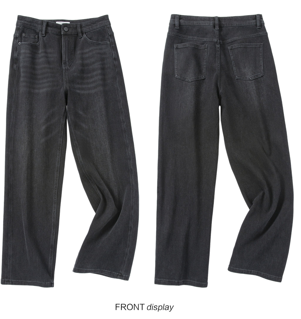Black Straight Jeans_BDHL7843