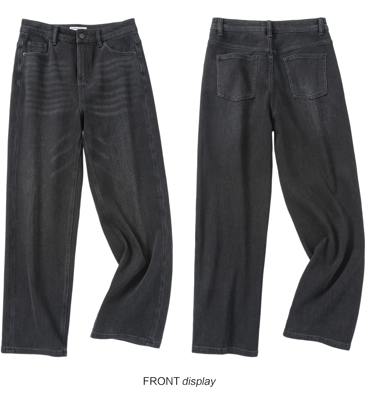 Black Straight Jeans_BDHL7843