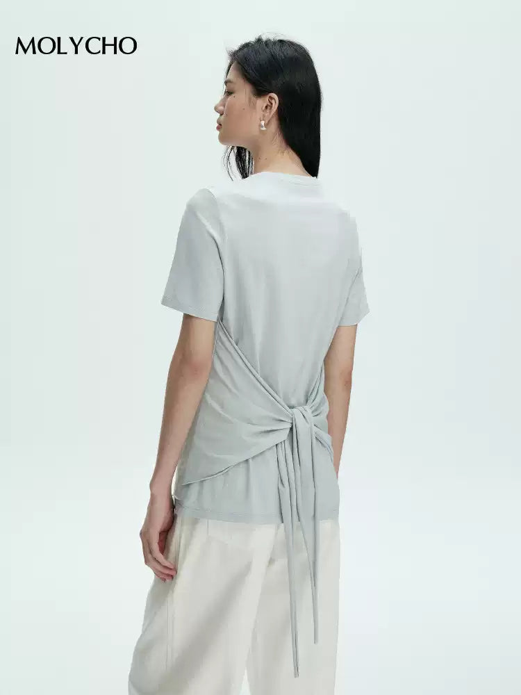 Two-Piece Short-Sleeved T-Shirt_BDHL7387