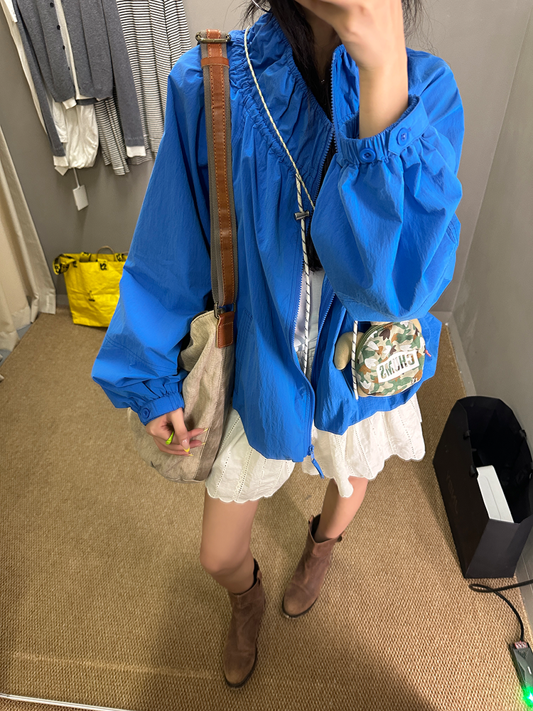 String Collar Short Length Jacket_BDHL7251