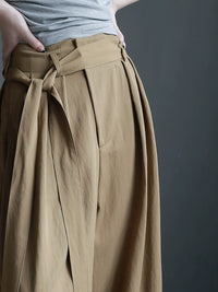 Spring Summer Loose Wide-Leg Trousers_BDHL7304