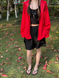 Hoodies Zip Tops Or Pocket Shorts_BDHL7404