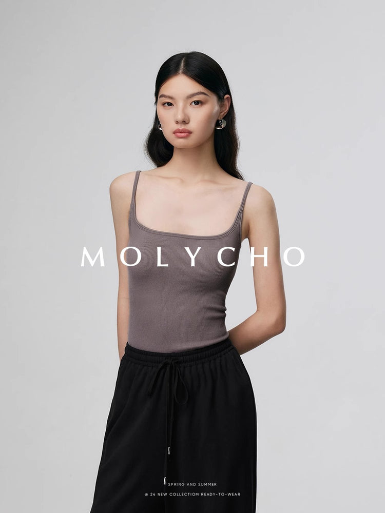 Slim-Fit Simple Camisole_BDHL7411