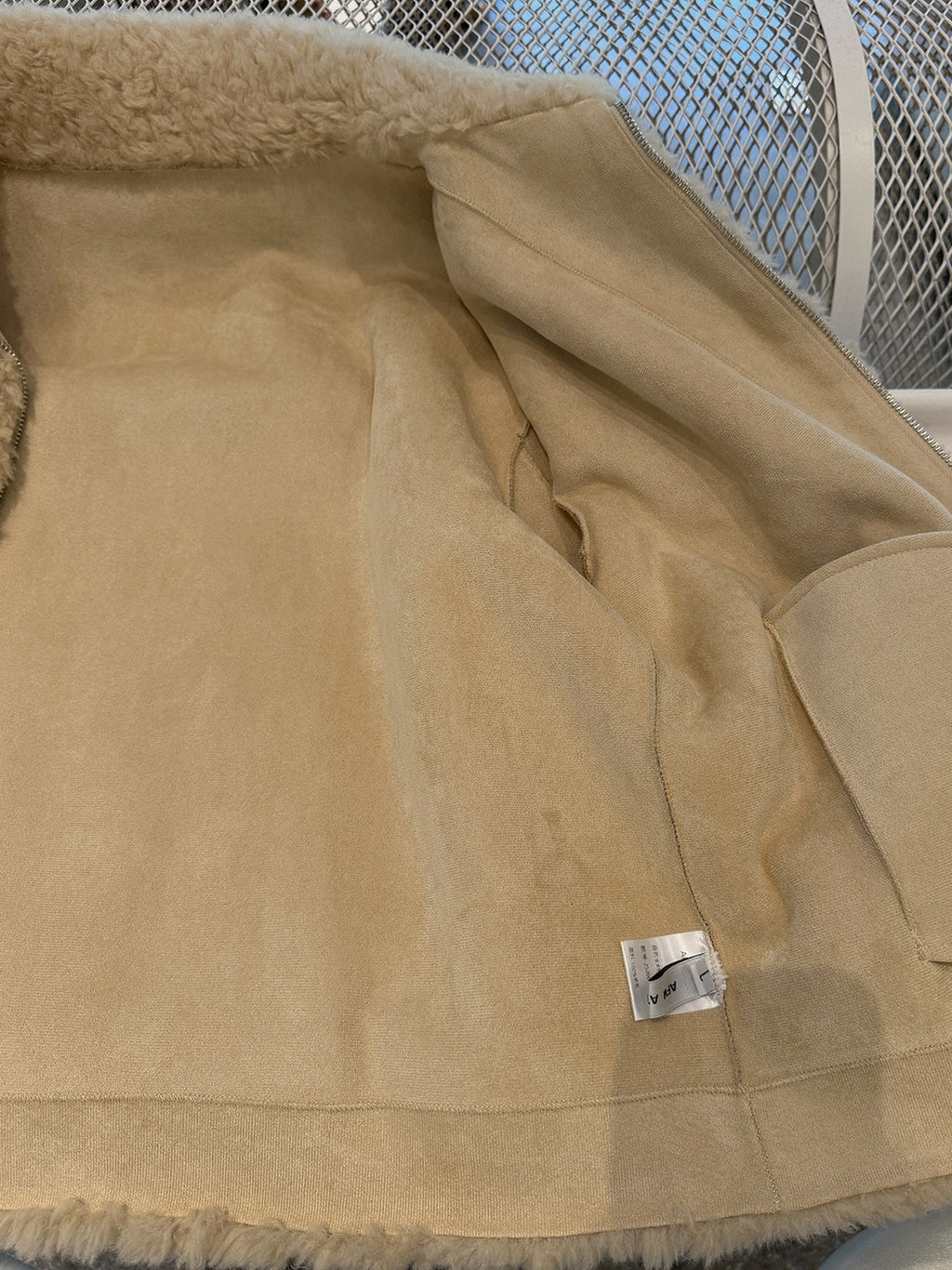 蓬鬆拉鍊外套_BDHL8088