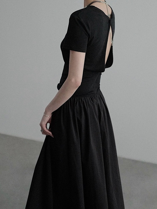 Backless Docking Dress_BDHL7588