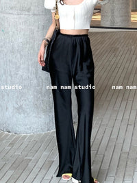 Draped Floor-Length Pants_BDHL7442