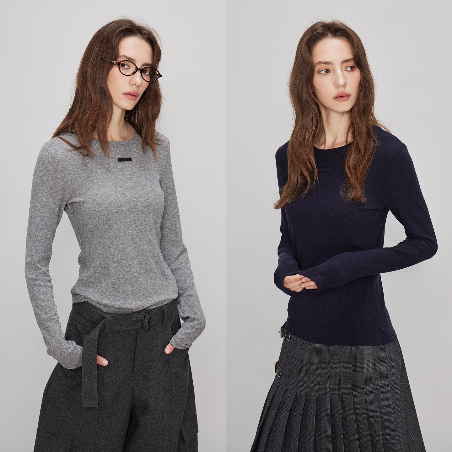 Simple Slim Knit Tops_BDHL7937