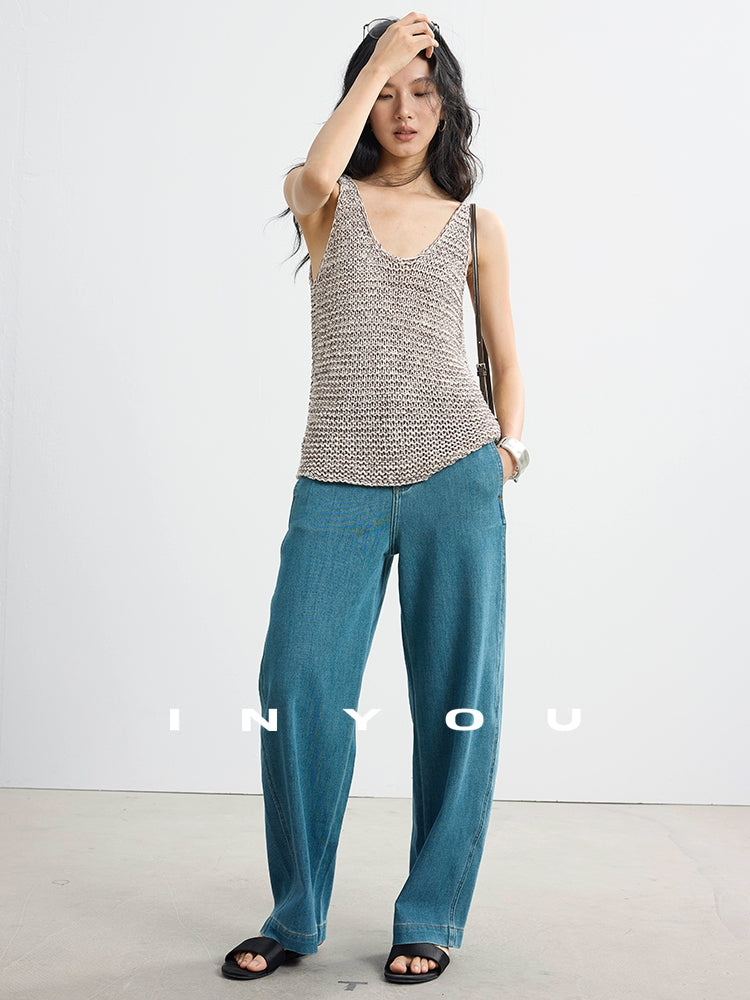 Layered Hollow Suspender Vest_BDHL7592