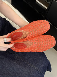 Flat Heel Mesh Shoes_BDHL7452