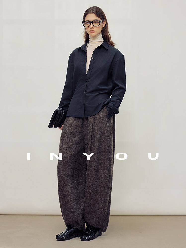 Drape Pleated Pants_BDHL7983