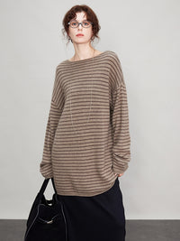 Retro Lazy Knit Pullover_BDHL6685