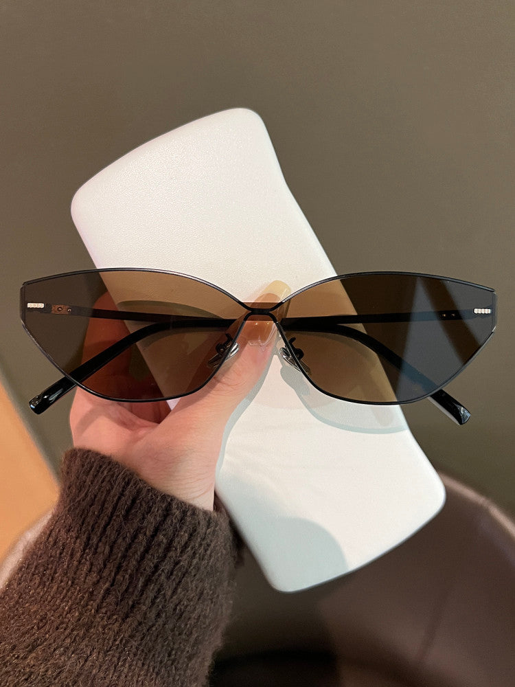 Cat-Eye Metal Sunglasses_BDHL8374