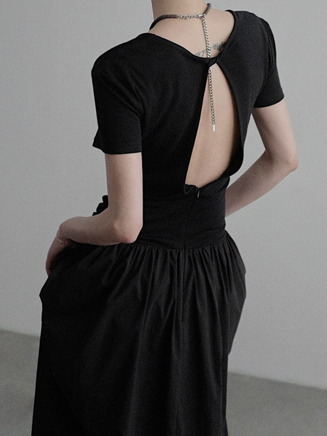 Backless Docking Dress_BDHL7588