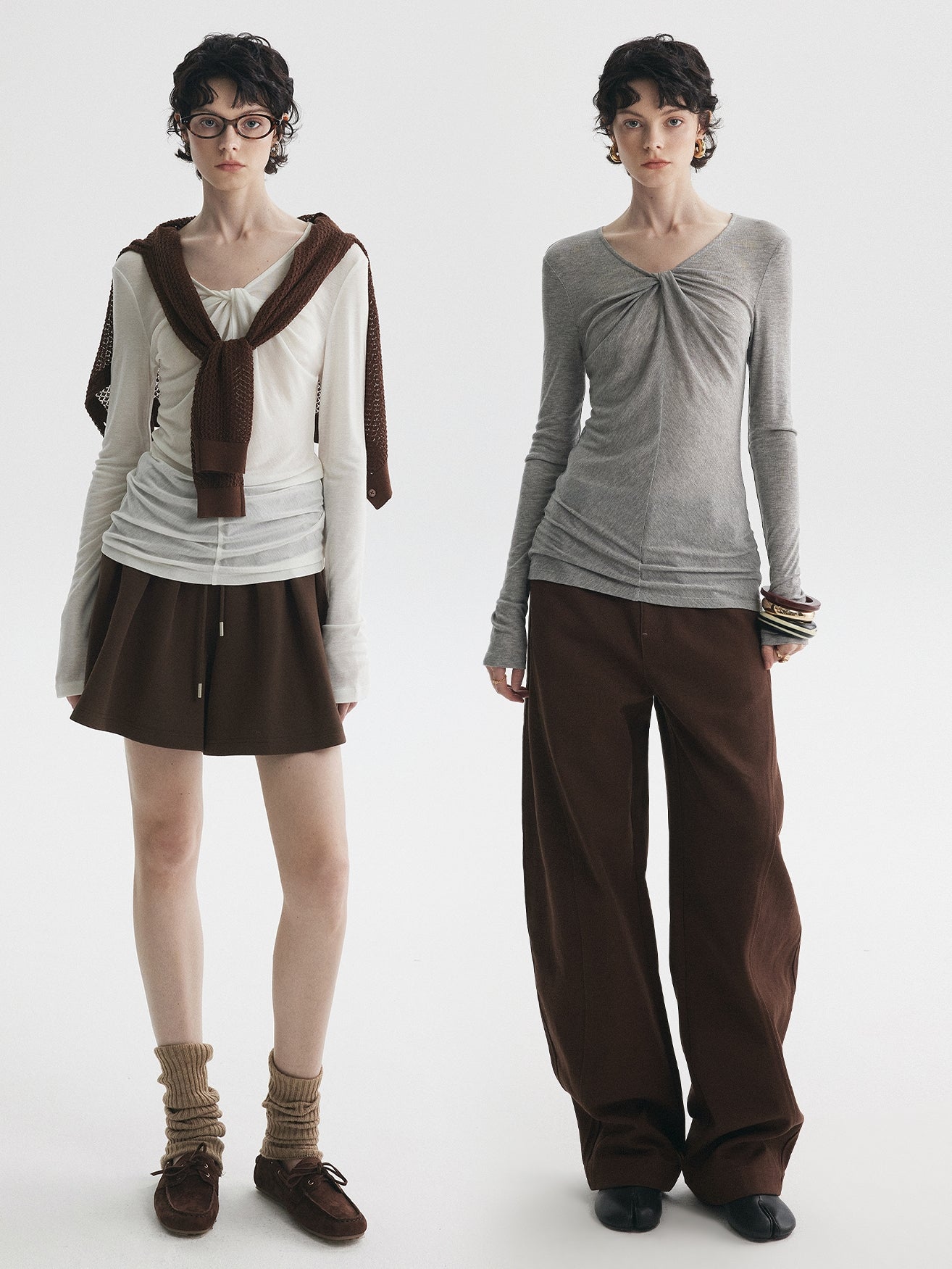 Lightweight Slim-Fit Long-Sleeved Tops_BDHL7725