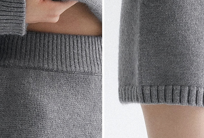 V領針織上衣或針織短褲_BDHL7944