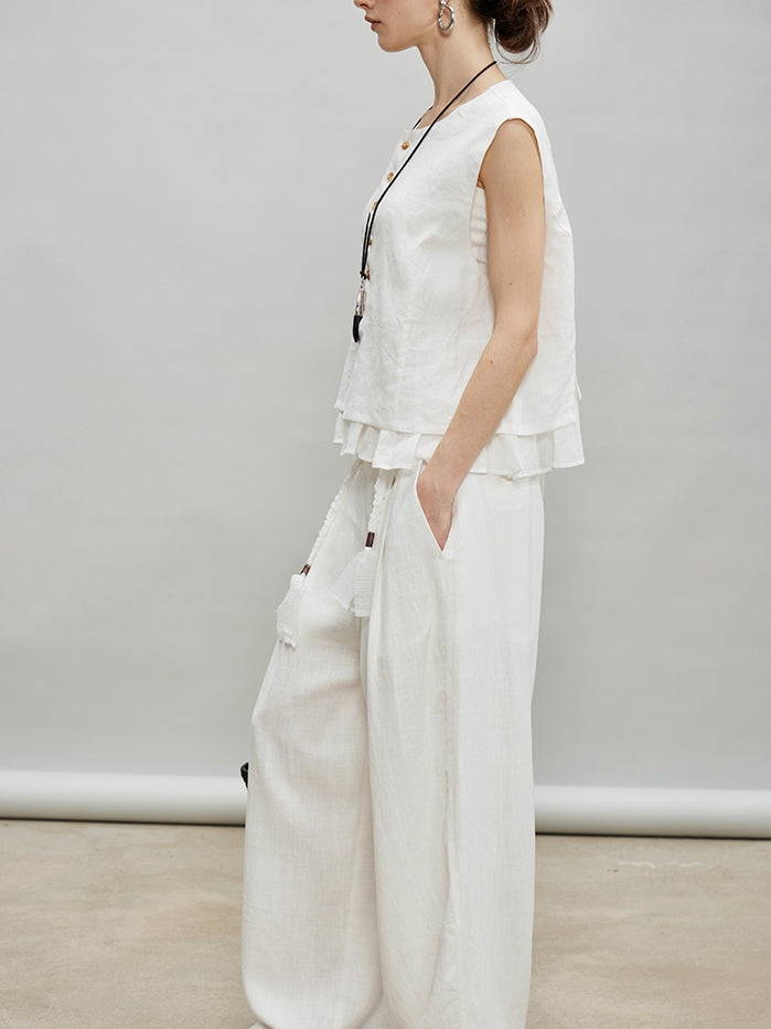 Fake Two-Piece Short Vest_BDHL7189