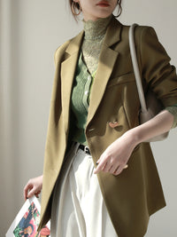 Classic Pea-Button Jacket_BDHL7023