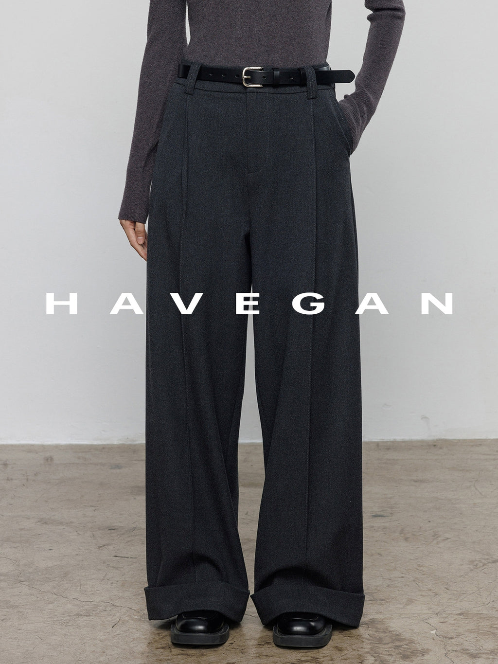 復古闊腿褲_BDHL8082