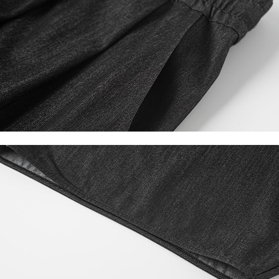 Elastic Waist Gathered Pants_BDHL7587