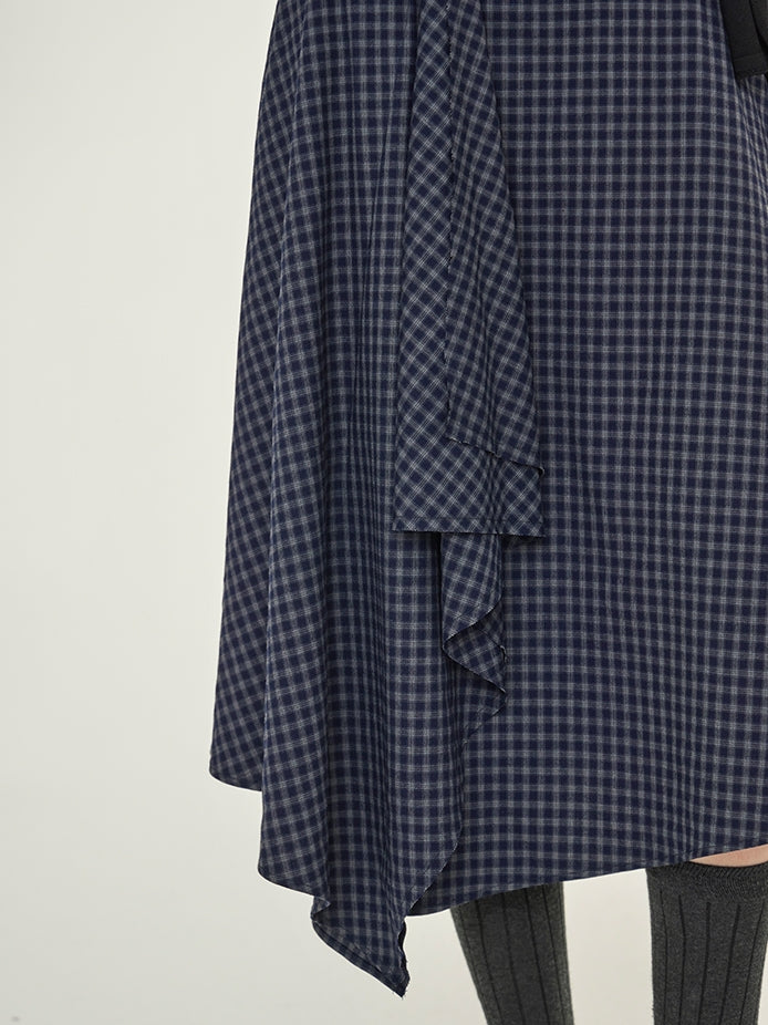 Slimming High-Waisted A-Line Skirt_BDHL7737