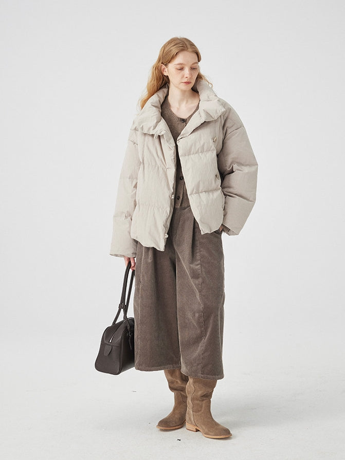 Corduroy Wide Cropped Pants_BDHL8116