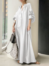 Stand Collar Sleeveless Dress_BDHL7224