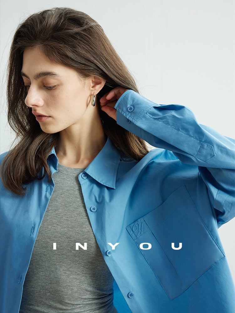 Loose-Fitting Silhouette Shirt_BDHL7155