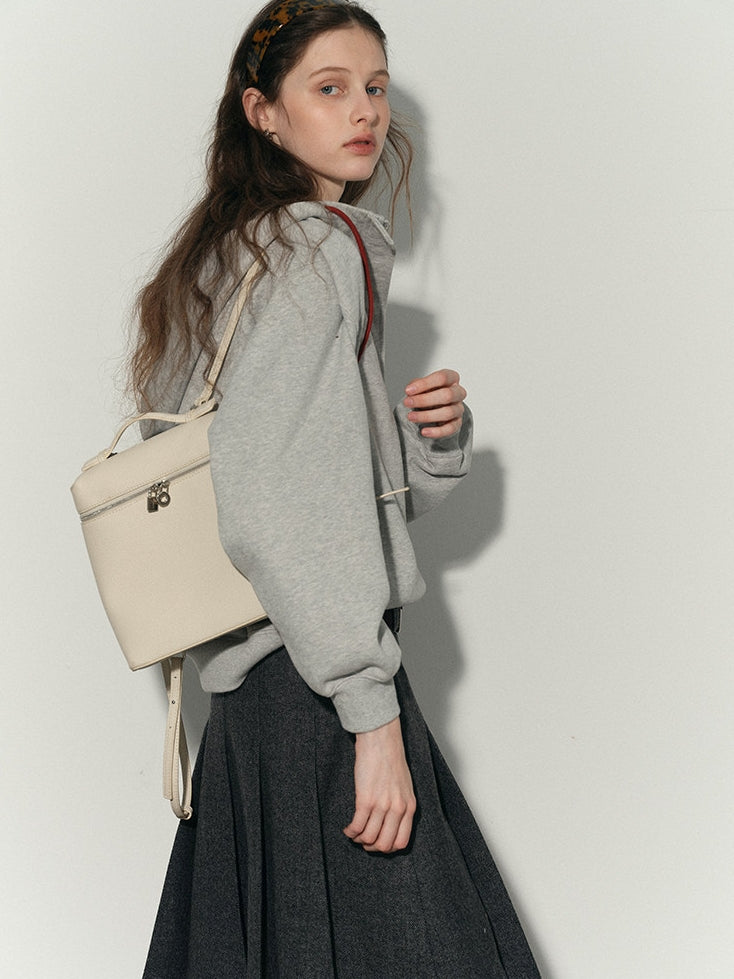 Half-Zip Hooded Sweatshirt_BDHL8158