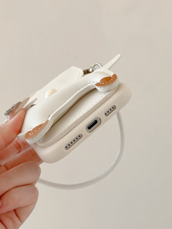 臘腸犬 iPhone 手機殼綁帶_BDHL7857